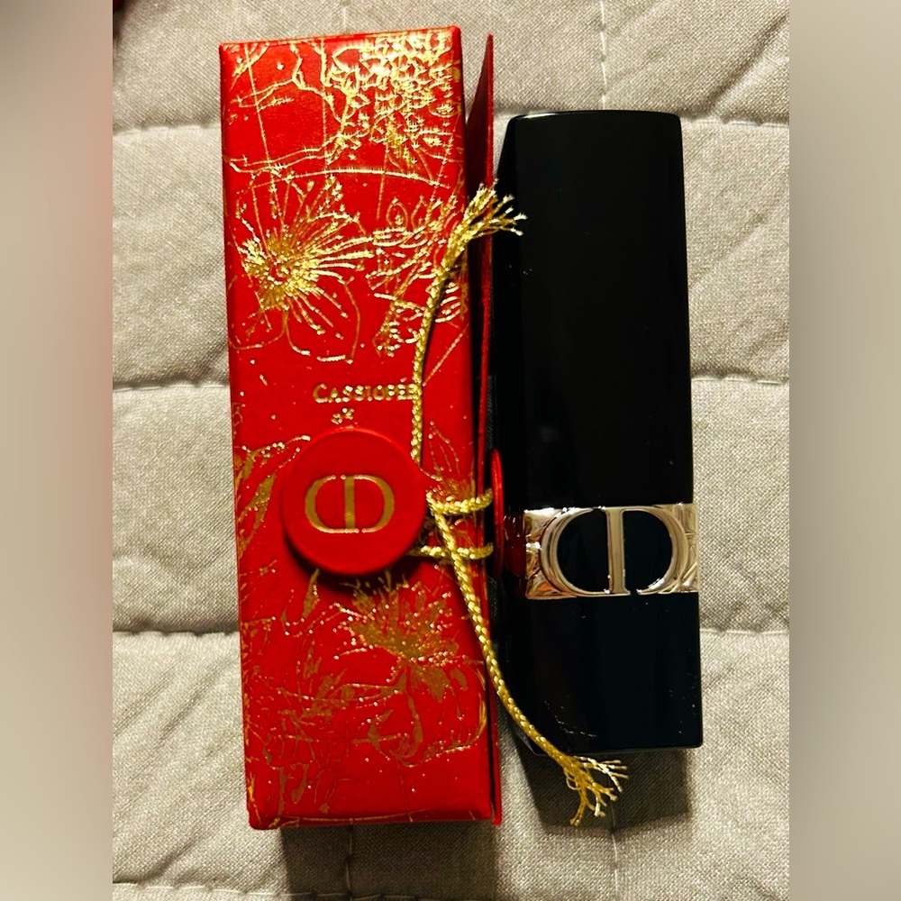 Dior limited edition lipstick 999 MATT